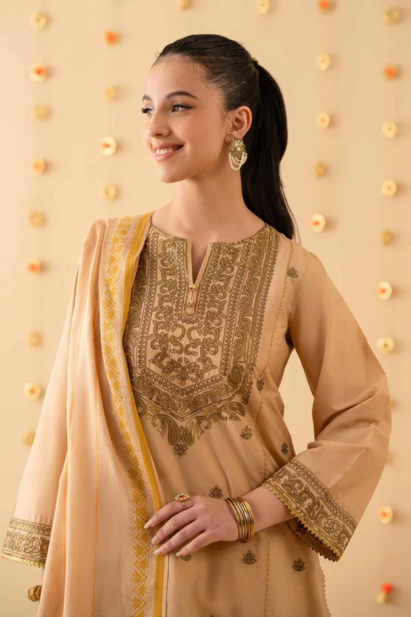 Ethereal Embroidered Suit Set