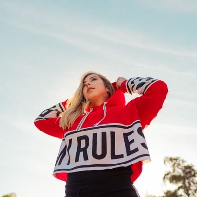 Red Graphic Hoodie