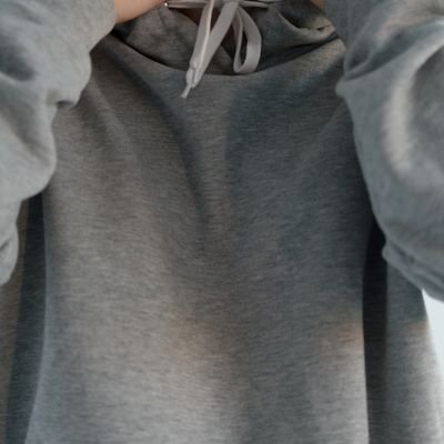 Gray Oversized Hoodie